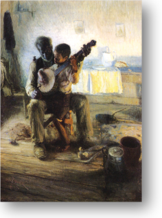 "The Banjo Lesson" by Henry Ossawa Tanner